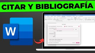 Cómo Citar en APA e Insertar una Bibliografía en Word  Fácil y Rápido [upl. by Lauer926]