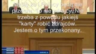 Łukaszenko o Polakach i quotKarcie Polakaquot [upl. by Saffren]