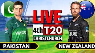 Pakistan vs New Zealand 4th T20 Live  Pakistan vs New Zealand Live  PAK vs NZ Live Commentary [upl. by Lhok427]