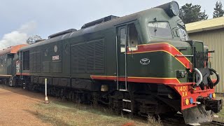 Hotham Valley Railway Cabride  XA1401 Downhill trip [upl. by Akinuahs]