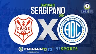 SERGIPE X CONFIANÇA  CAMPEONATO SERGIPANO  FINAL [upl. by Couture236]