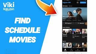 How To Find Schedule Movies On Viki Rakuten App [upl. by Civ861]