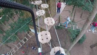 GO APE  TREE TOP ADVENTURE  COVENTRY [upl. by Alolomo19]