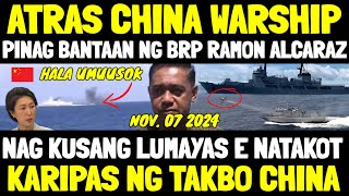 CHINA NAVY WARSHIP TUMAKBO LALAYAS KA O BOBOMBAHIN KA NAMIN MISSILE SPIKE ATRAS CHINA NADUWAG E [upl. by Tavy]