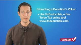 How to Estimate the Value of Clothing for IRS Deductions  TurboTax Tax Tip Video [upl. by Croteau]