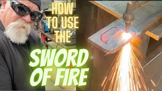 HOW TO CUT METAL WITH AN OXY ACETYLENE TORCH [upl. by Hester]