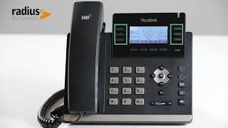 Yealink T42S IP Phone Overview By Radius [upl. by Palmira]