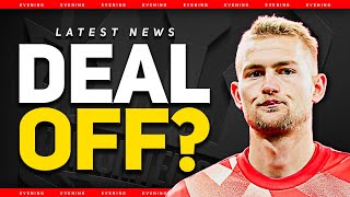 De Ligt STAYS at Bayern Man Utd Transfer News [upl. by Niamrej]