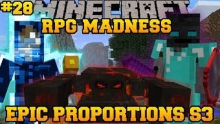 Minecraft  RPG MADNESS  WITHER CATACOMBS  Ep 28  Lets Play  Epic Proportions [upl. by Franzoni]