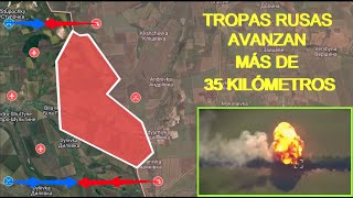 ¡IMPRESIONANTES AVANCES TROPAS RUSAS CAPTURAN MÁS DE 35 KILÓMETROS DE TERRITORIO EN SOLO 24 HORAS [upl. by Timms893]