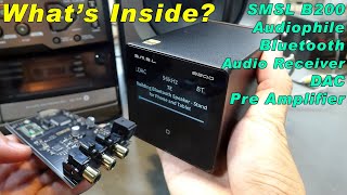 Whats Inside SMSL B200 Bluetooth Audio Receiver [upl. by Zimmermann]