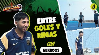 ⚽🔥 El rapero NEKROOS acepta el RETO de Hincha2 e intenta dejar a su equipo en lo más alto 😎  Ep2 [upl. by Timothea]