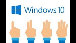 Windows 10 touchpad gestures [upl. by Raseda381]