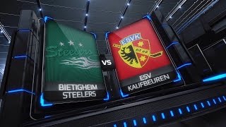 DEL2 Highlights  Playoffs HF Spiel 3  Bietigheim Steelers vs ESV Kaufbeuren [upl. by Enelyar109]