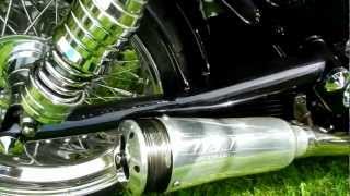 VS 1400 Intruder Custombike little soundfile [upl. by Cerf]