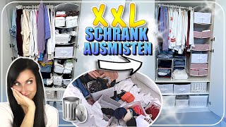 👗Kleiderschrank👙ausmisten und organisieren  XXL Declutter  Frühlingsrolina [upl. by Aloel]