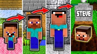 STEVE LEBENSZYKLUS in Minecraft  Vom NEULING zum PROFI [upl. by Morgan16]