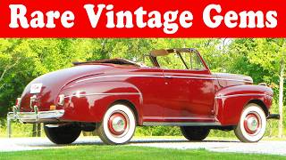 Finding Top Legendary Vintage Automobiles for Sale by Owners [upl. by Black]