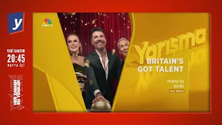 CNBCe  Britains Got Talent Yeni Tanıtım Grafikleriyle [upl. by Diba248]