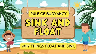 quotDiscovering the Rule of Buoyancy A Fun Experiment for Kidsquot  Why objects float and sink [upl. by Airamesor]