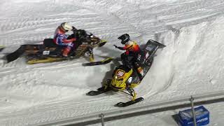 Snocross Round 3 Pro Lite Highlights  Shakopee MN [upl. by Hannazus]