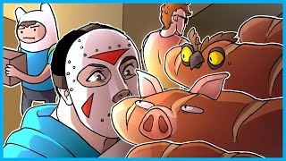 Garrys Mod Prop Hunt Funny Moments  Floating Piggy Sneaky Pie and Imaginary Conversations [upl. by Ecnadnac]