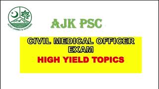 AJKPSC high yield Topic ajkpscMo WMO PPSC [upl. by Ardnuasak]