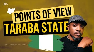 Points of View from Taraba State Nigeria  Drone and Street Scenes [upl. by Lleral]