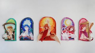 Makingof Five Life Series Watercolor Paintings [upl. by Yesnnyl]