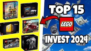 Top 15 RETRING LEGO Sets to Invest in 2024 [upl. by Acinemod]