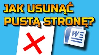 Jak łatwo usunąć pustą stronę w Wordzie  drugi sposób [upl. by Ordisi]