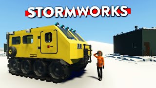 Арктическая база из фильма quotНечтоquot  Stormworks Build and Rescue [upl. by Adair]