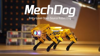 MechDog Robot DOG AI Open Source Robot You Can Code [upl. by Akimit]