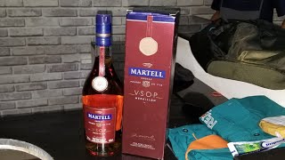 Unboxing Martell Cognac VSOP Medaillon  13 December 2018 [upl. by Nhtanhoj65]