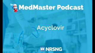 Acyclovir Nursing Considerations Side Effects and Mechanism of Action Pharmacology for Nurses [upl. by Oijres]