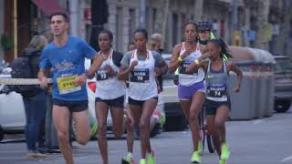 eDreams MITJA MARATÓ BCN 2018  MEJORES MOMENTOS [upl. by Une]