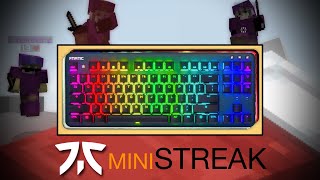 Unboxing an actual good keyboard •• Fnatic miniStreak TKL Cherry MX Brown [upl. by Anaes895]