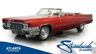 1969 Cadillac DeVille Convertible 7992ATL for sale  Charlotte Atlanta Dallas Tampa Phoeni [upl. by Yuria]