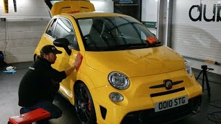 Detailing The Abarth 695 Biposto Record [upl. by Aneloc917]