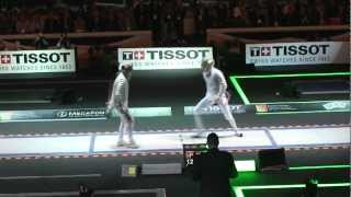 Sabre Catania World Championship individual Tarantino Luigi Vs Limbach Nicolas [upl. by Weinstock935]