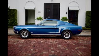 Revology Car Review  1968 Mustang GT 22 Fastback in Acapulco Blue Metallic [upl. by Aloin95]