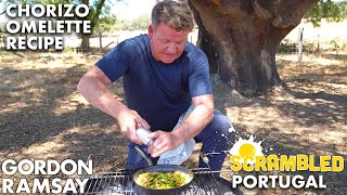 Gordon Ramsays Chorizo Omelette Recipe [upl. by Hyrup832]