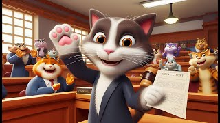 Why did a Cat 🙀 Becomes Lawyer 🤔cat cutecat ai [upl. by Kursh]