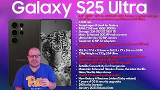 Galaxy S25 Ultra NEW Faster Charging Cameras Battery One UI 70 [upl. by Ggerg]