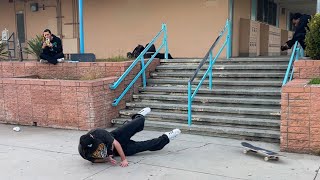 Skating A Famous Handrail [upl. by Enilecram]