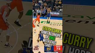 STEPH CURRY Dims All Hopes of OKC with this SHOT  Highlights Nov 10 2024 nba stephencurry [upl. by Alcine]