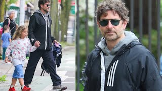 Bradley Coopers Adorable Stroll with Daughter Lea in NYC After Paris Dance Party [upl. by Materse]