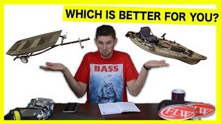 Jon Boat vs Fishing Kayak  Which Should You Buy [upl. by Zebulon537]