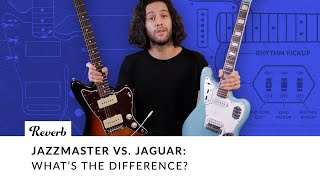 Fender Jazzmaster vs Jaguar Whats the Difference [upl. by Ainomar478]