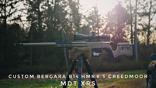 Custom Bergara B14 HMR 65 Creedmoor MDT XRS  Range Day  Tripod Work [upl. by Filmore843]